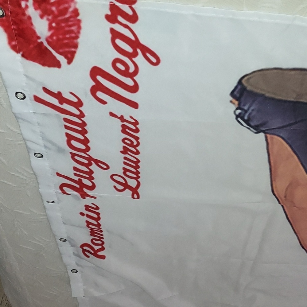 Pin UP Girl Shower Curtian - Picture 2 of 13